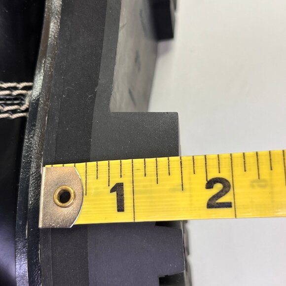 Proenza Schouler Brushed Calf Chelsea Boot Size 37.5 Black Lug Sole Ankle Boots - Picture 15 of 16